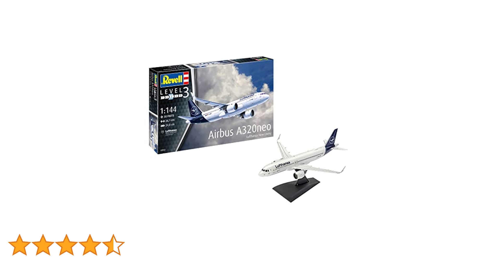 【ANAデカール付】Revell Airbus A320neo 1/144 ANAデカール付】Revell Airbus A320neo 1/144 - メルカリ